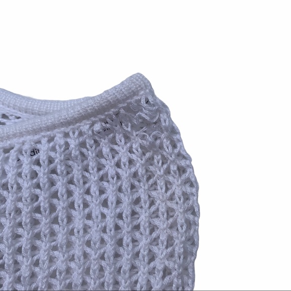 belldini White Crochet Sweater (SZ S) - Picture 4 of 8